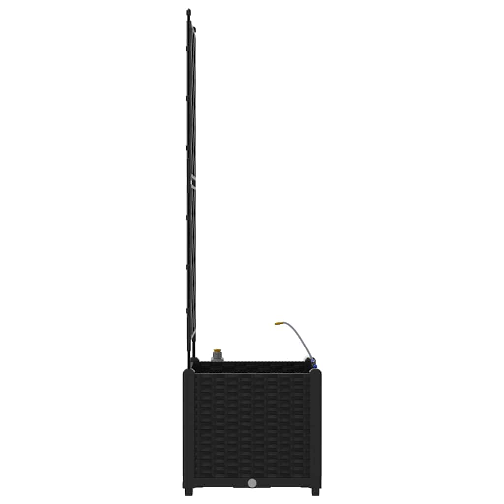 Vrtna saksija Crna 40 x 40 x 142 cm Plastika