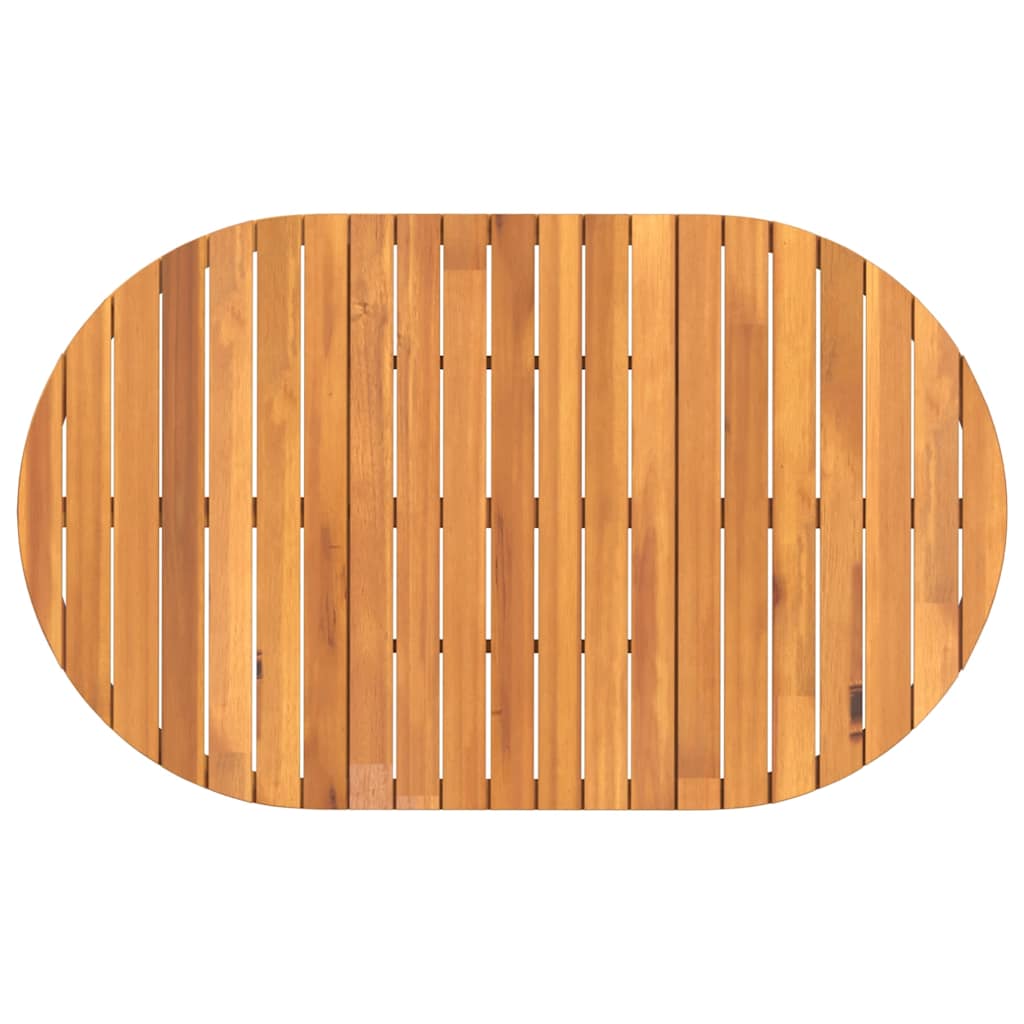 Vrtni blagovaonski set od 5 dijelova, masivno drvo akacije