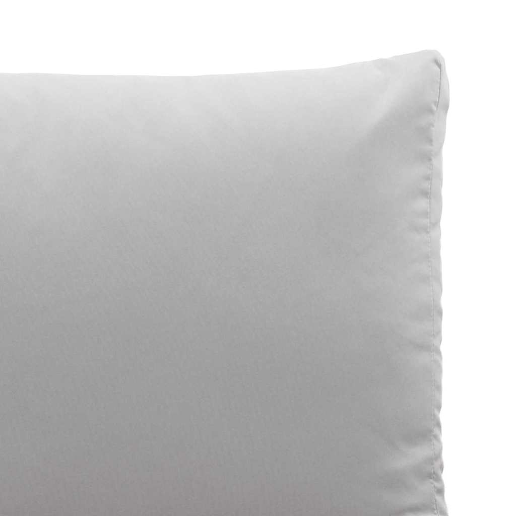 Vrtni kauč s jastukom Svijetlo siva 200,5 x 70 x 85,5 cm Čelik