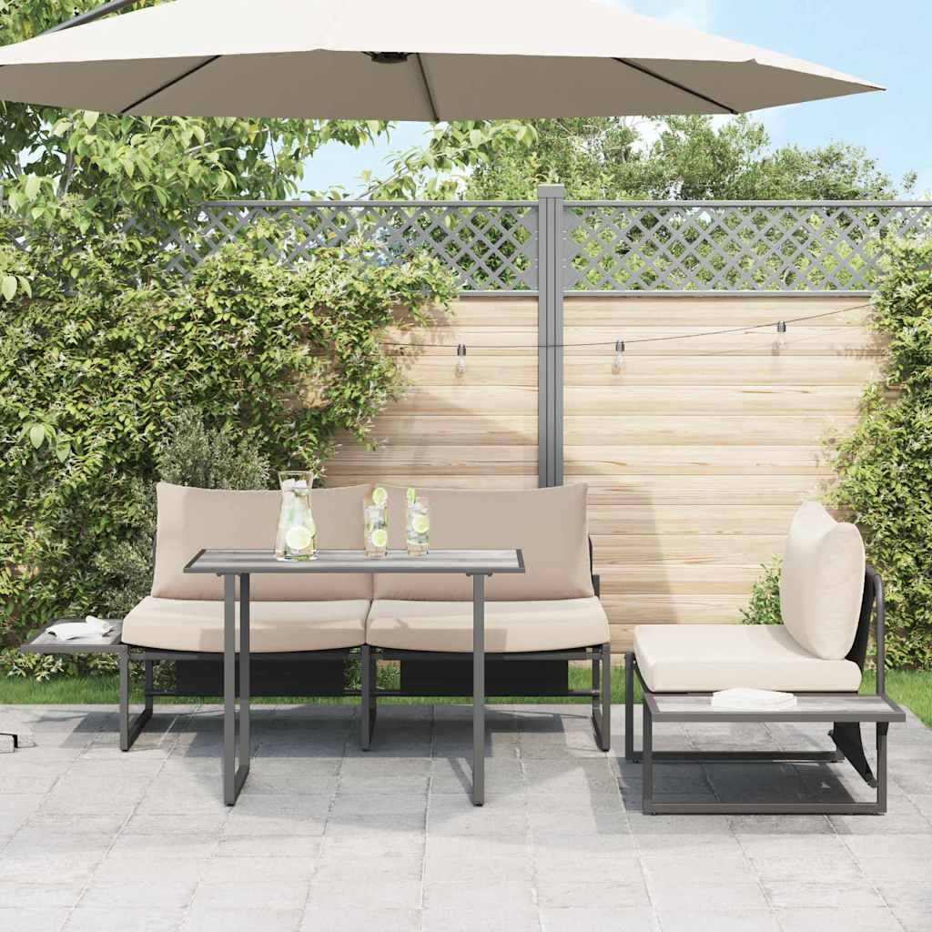 Stol za vrt Siva 100 x 55 x 70 cm boja drva