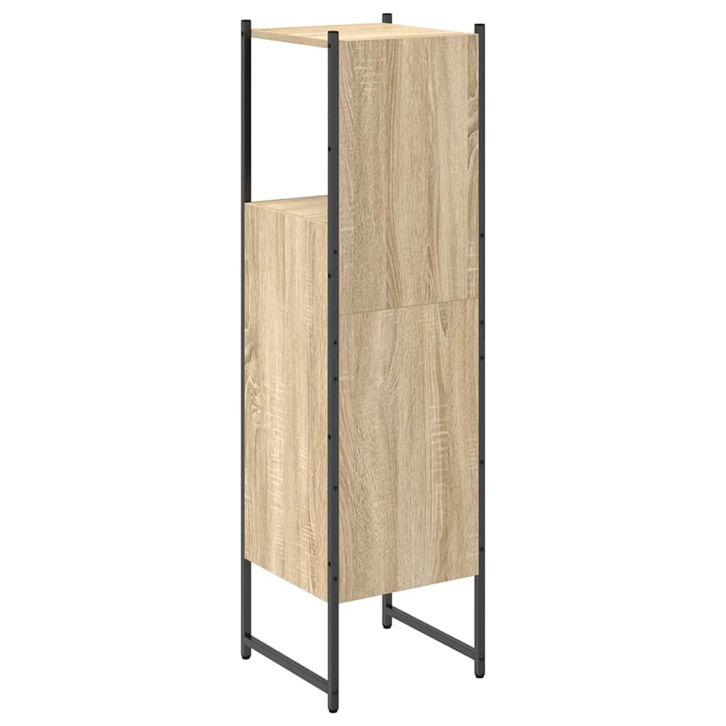 Kupaonski ormar Bež 33 x 33 x 120,5 cm Konstruirano drvo