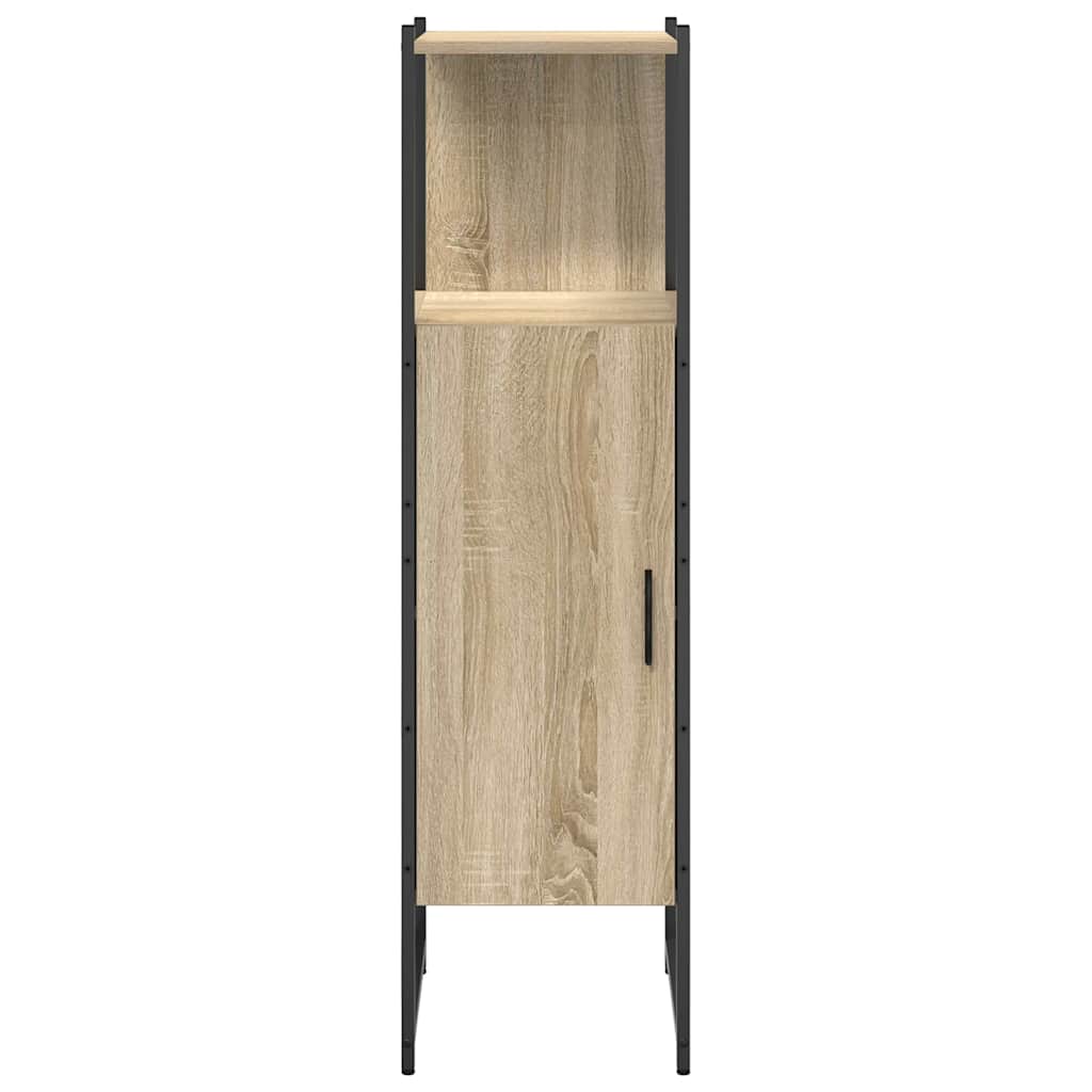 Kupaonski ormar Bež 33 x 33 x 120,5 cm Konstruirano drvo