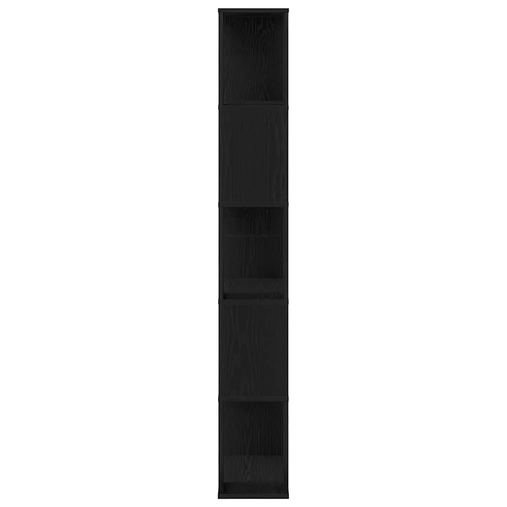 Police za knjige Crni hrast 45 x 23,5 x 162,5 cm