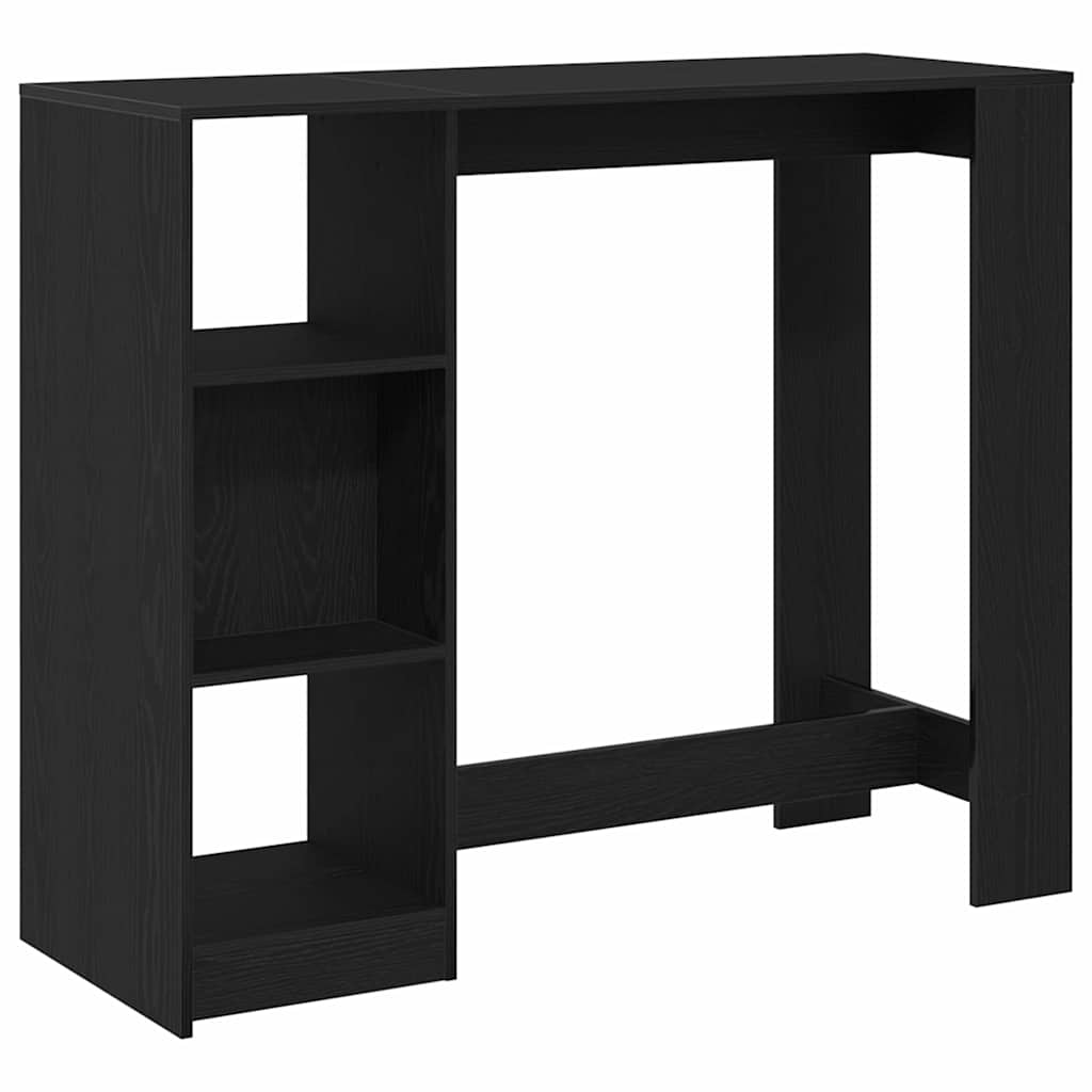 Stol za bar Crni hrast 124 x 46 x 103.5 cm Konstruirano drvo
