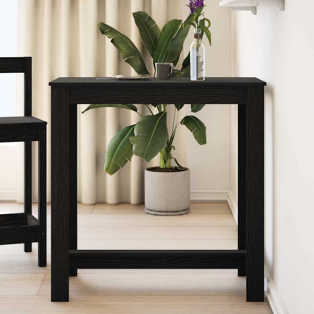 Stol za bar Crni hrast 102 x 50 x 103.5 cm Konstruirano drvo