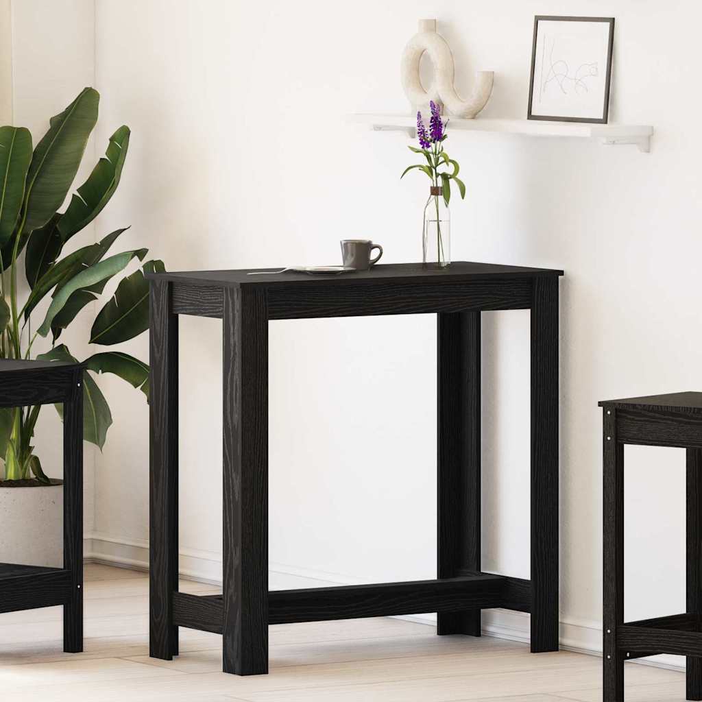 Stol za bar Crni hrast 102 x 50 x 103.5 cm Konstruirano drvo