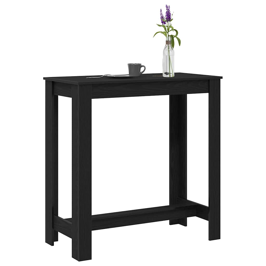Stol za bar Crni hrast 102 x 50 x 103.5 cm Konstruirano drvo