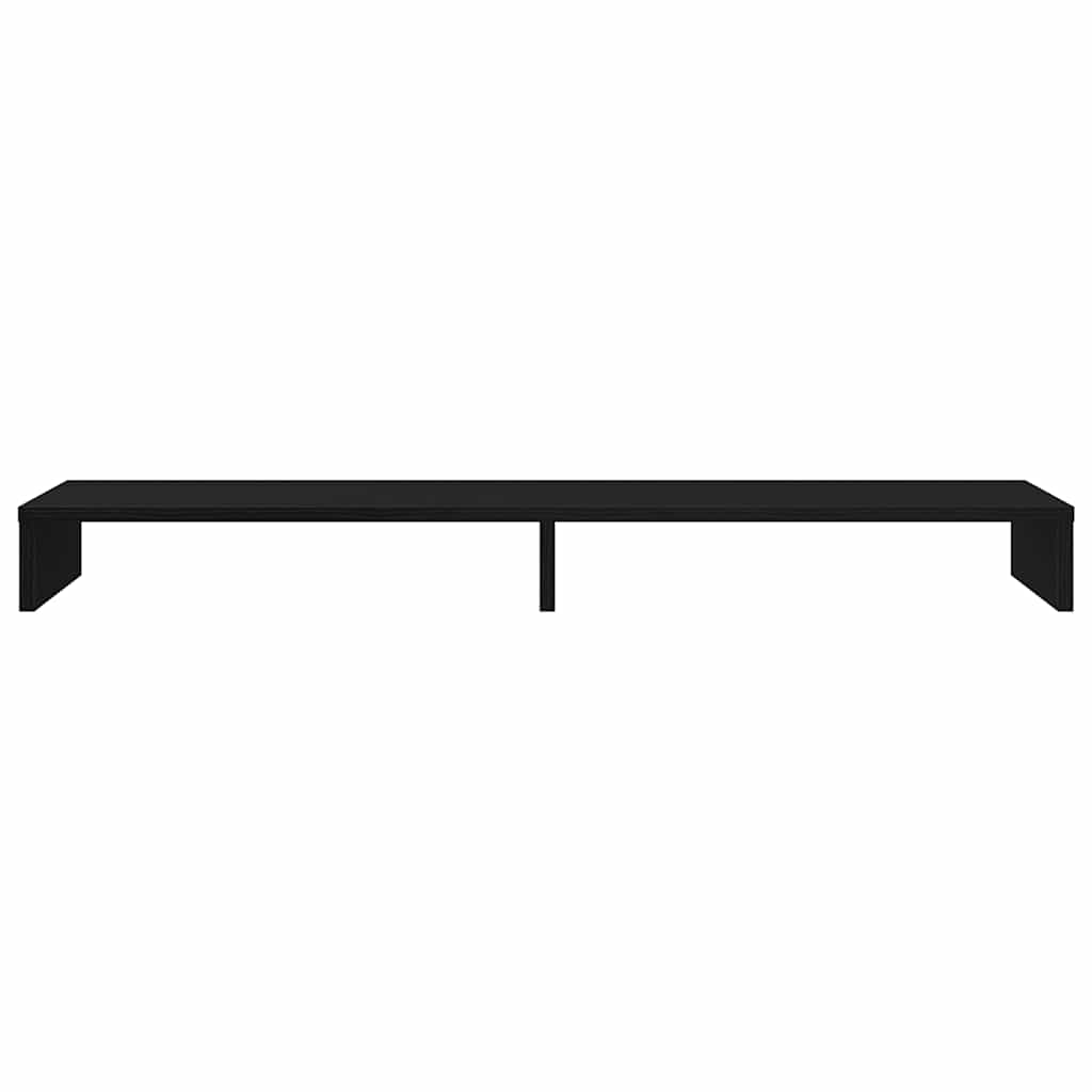 Stalak za monitor Crni hrast 100x27x10 cm Konstruirano drvo