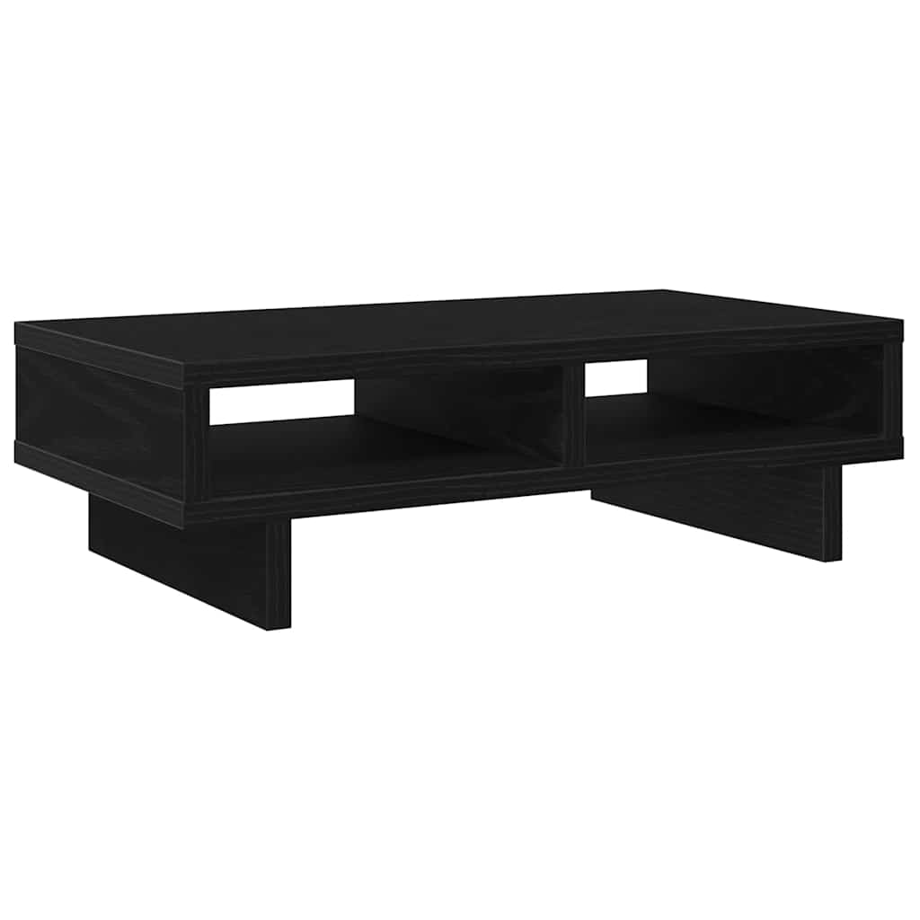 Stalak za monitor Crni hrast 50x27x15 cm Konstruirano drvo