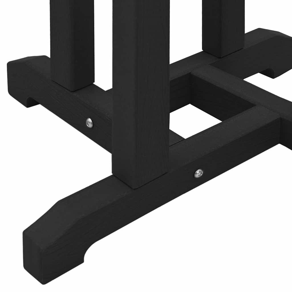 Stol za bar Crna 55 x 55 x 107 cm Polietilen
