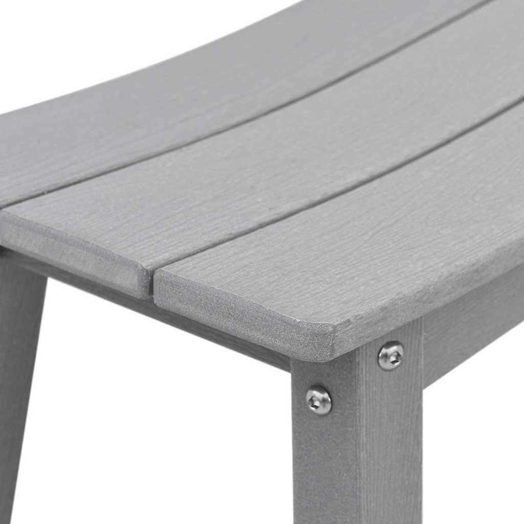 Barska stolica 2 pcs Svijetlo siva 52 x 43 x 73,5 cm HDPE