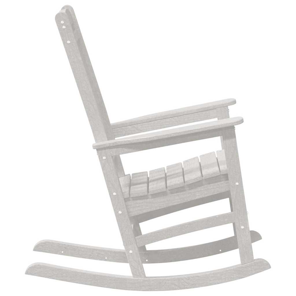 Vrtna ljuljačka Bijelo 92 x 70 x 108cm HDPE