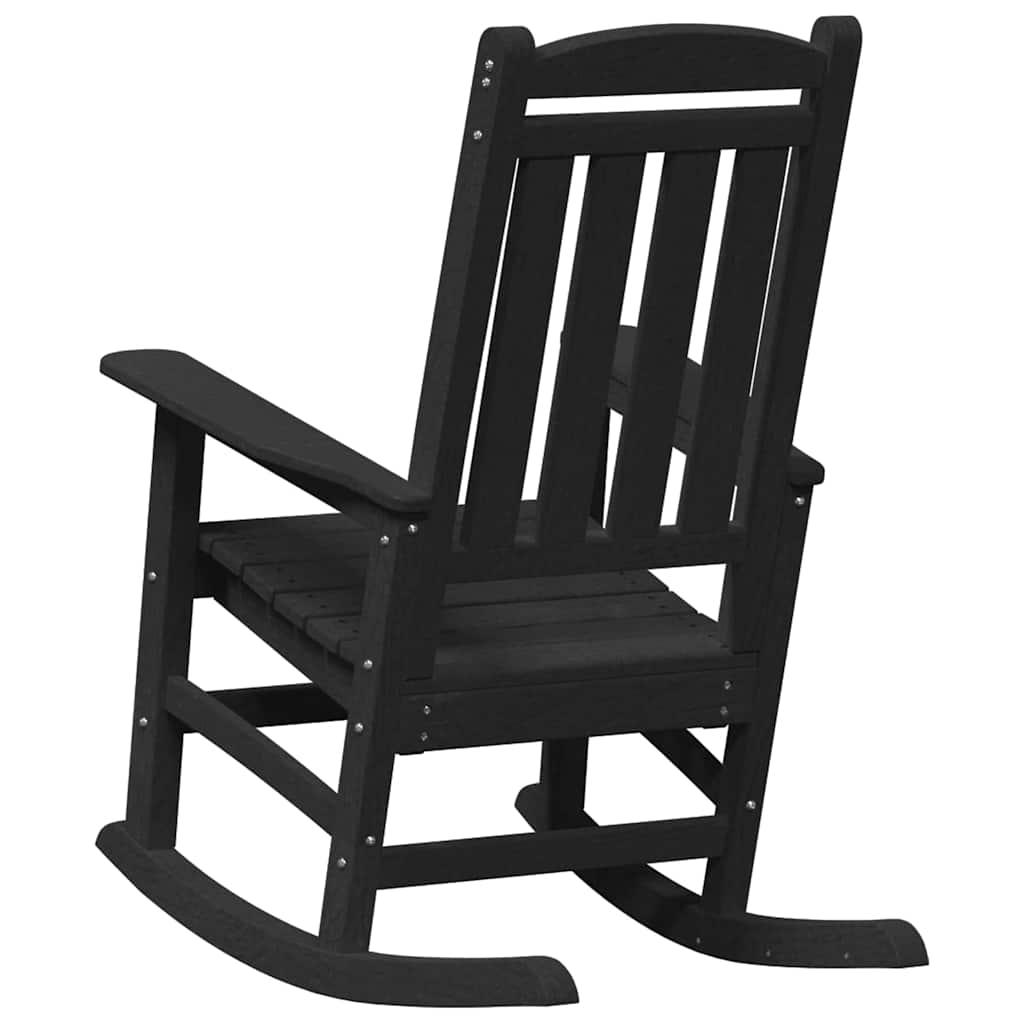 Vrtna ljuljačka Crna 92 x 70 x 108cm HDPE