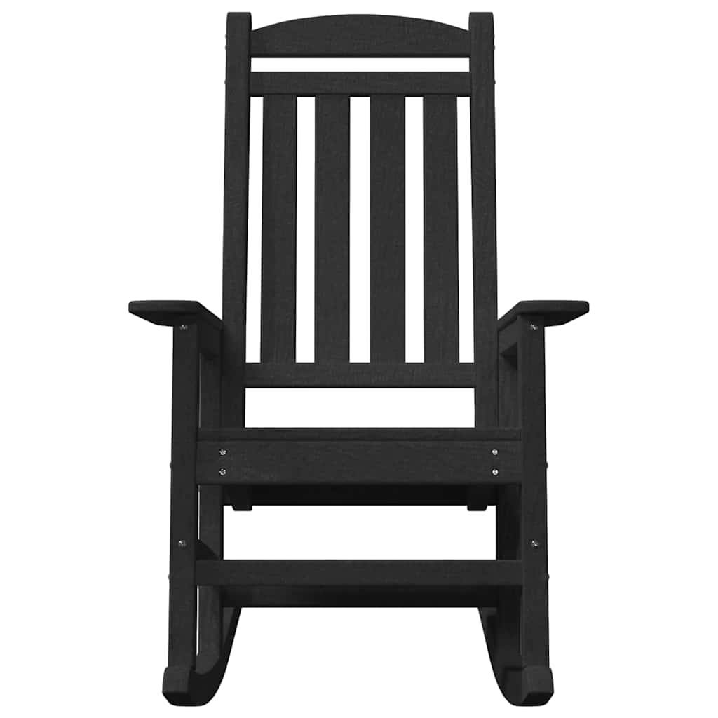 Vrtna ljuljačka Crna 92 x 70 x 108cm HDPE