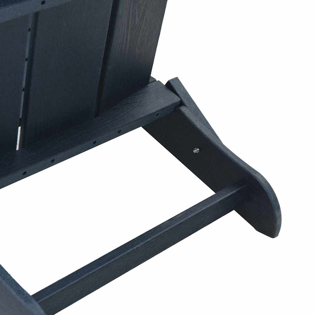 Sklopiva Adirondack stolica Mornarsko plava 80,5 x 74,5 x 92 cm