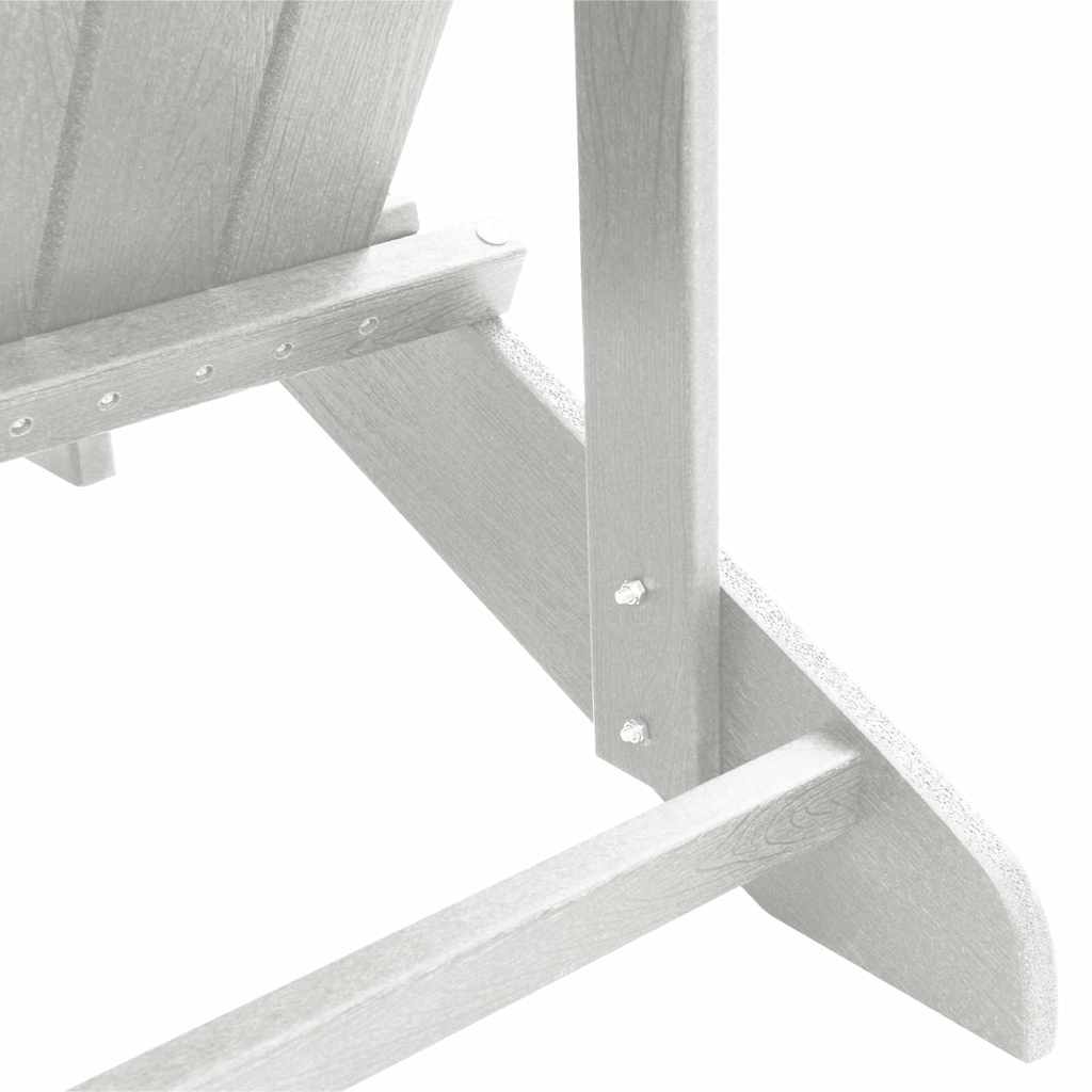 Adirondack stolica Bijelo 82 x 74 x 92 cm HDPE