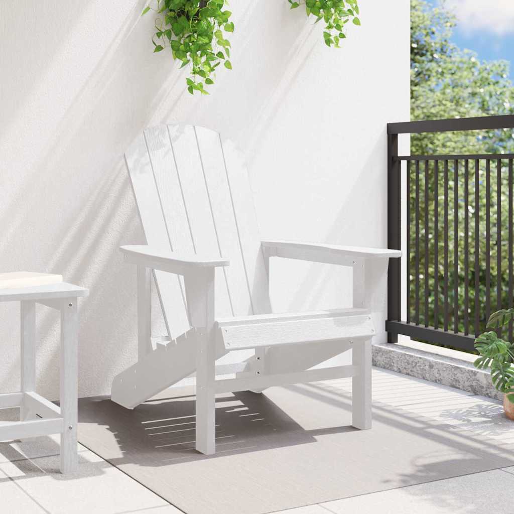 Adirondack stolica Bijelo 82 x 74 x 92 cm HDPE