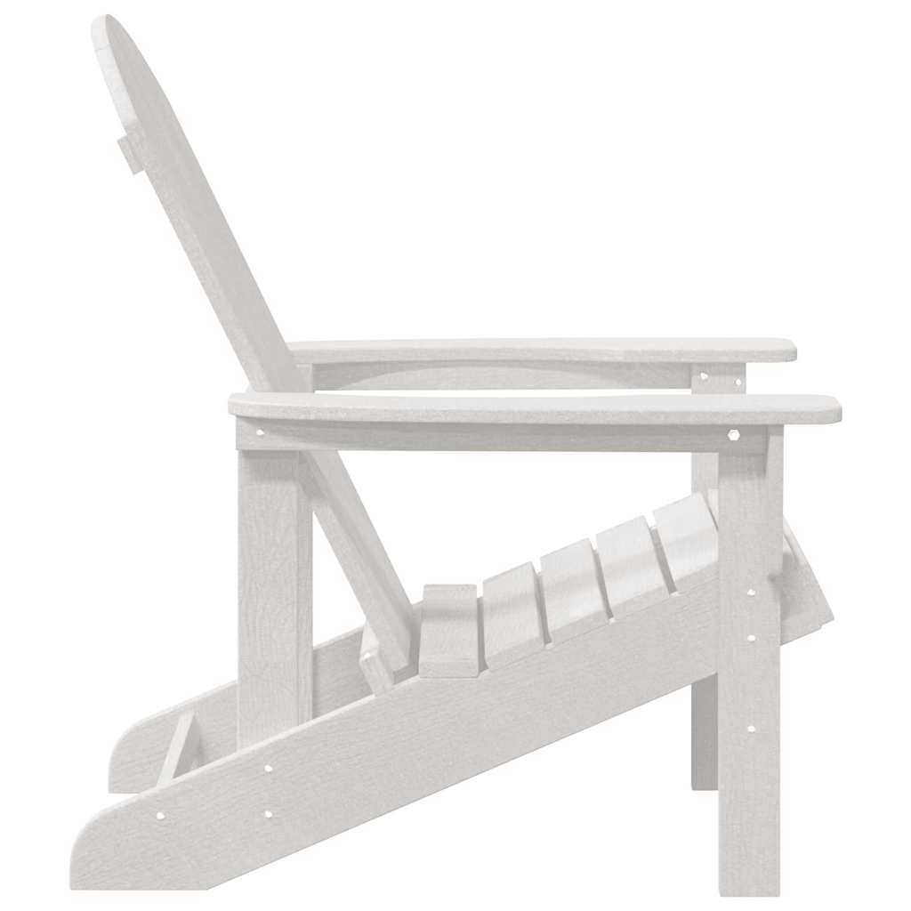 Adirondack stolica Bijelo 82 x 74 x 92 cm HDPE