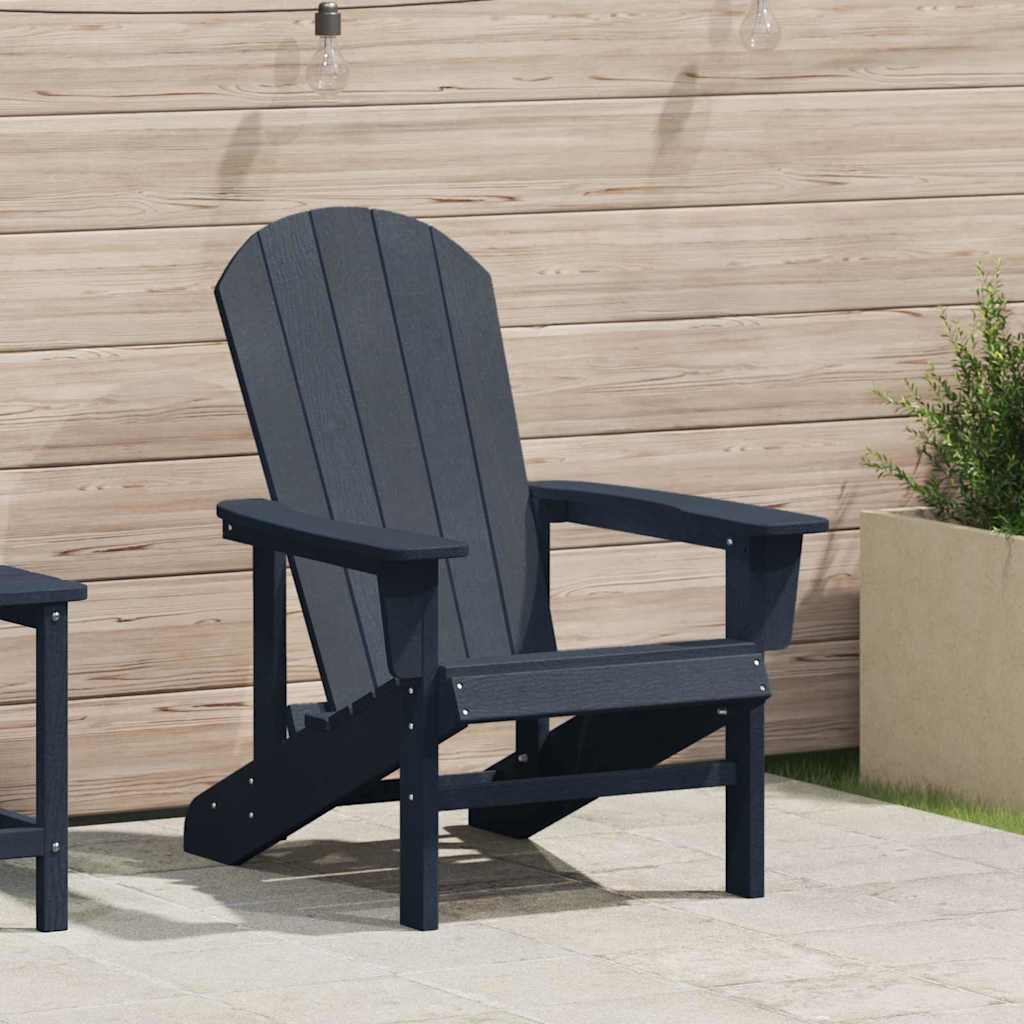 Adirondack stolica Mornarsko plava 82 x 74 x 92 cm HDPE