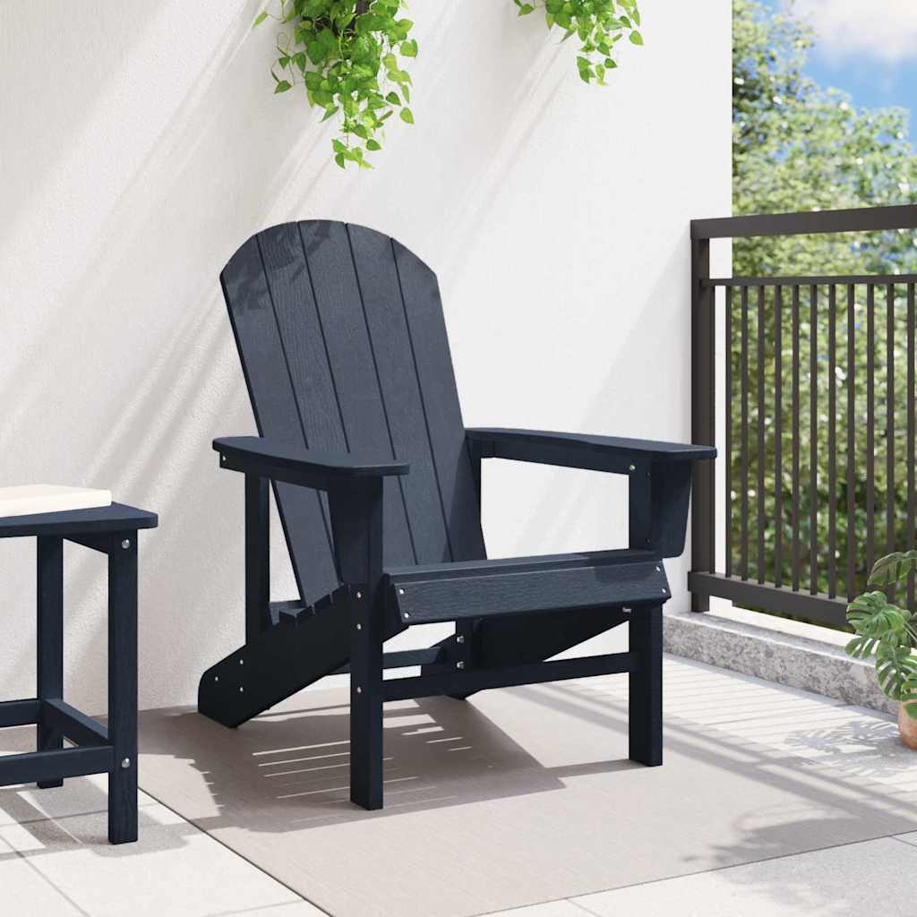Adirondack stolica Mornarsko plava 82 x 74 x 92 cm HDPE