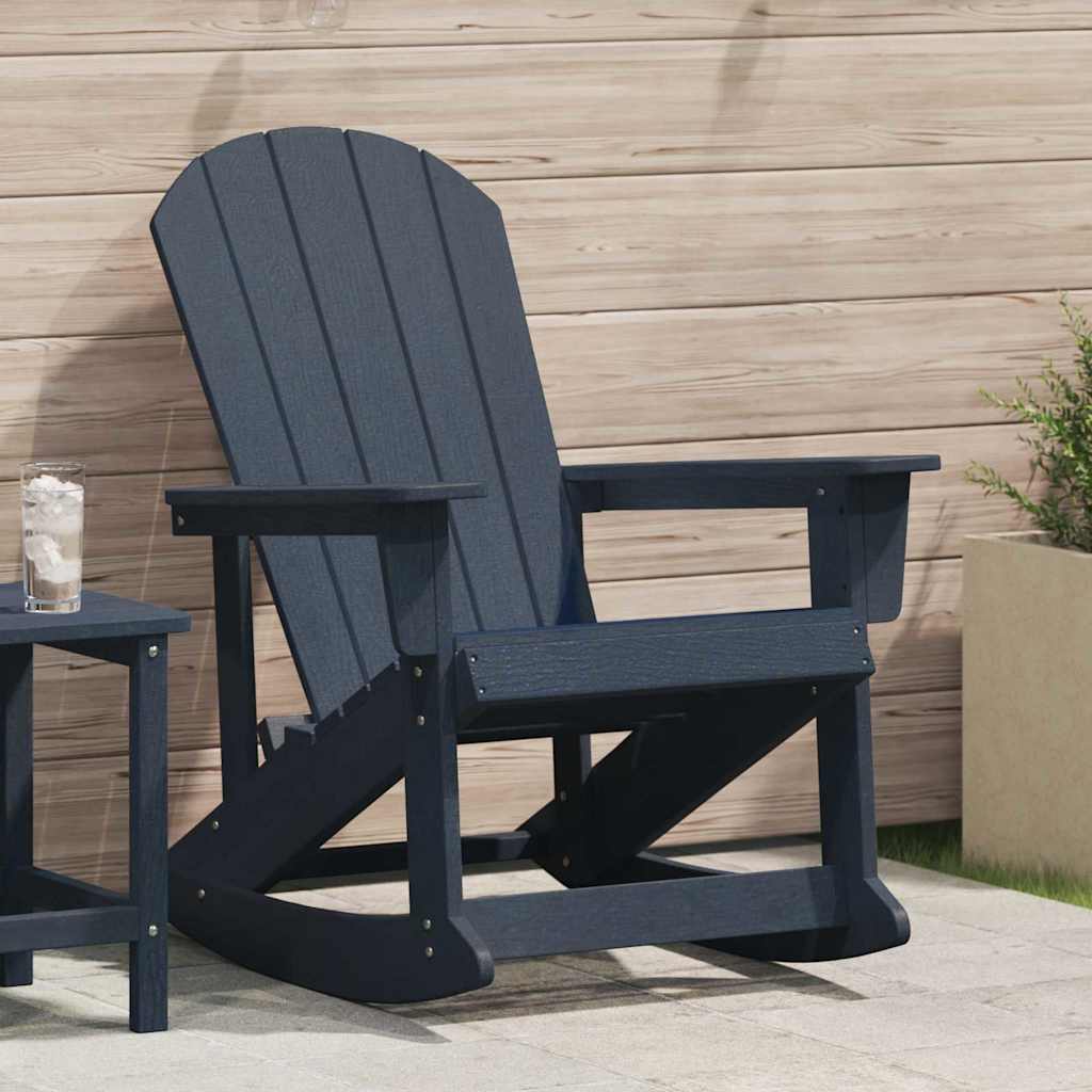 Adirondack ljuljačka Mornarsko plava 92 x 73,5 x 92 cm HDPE