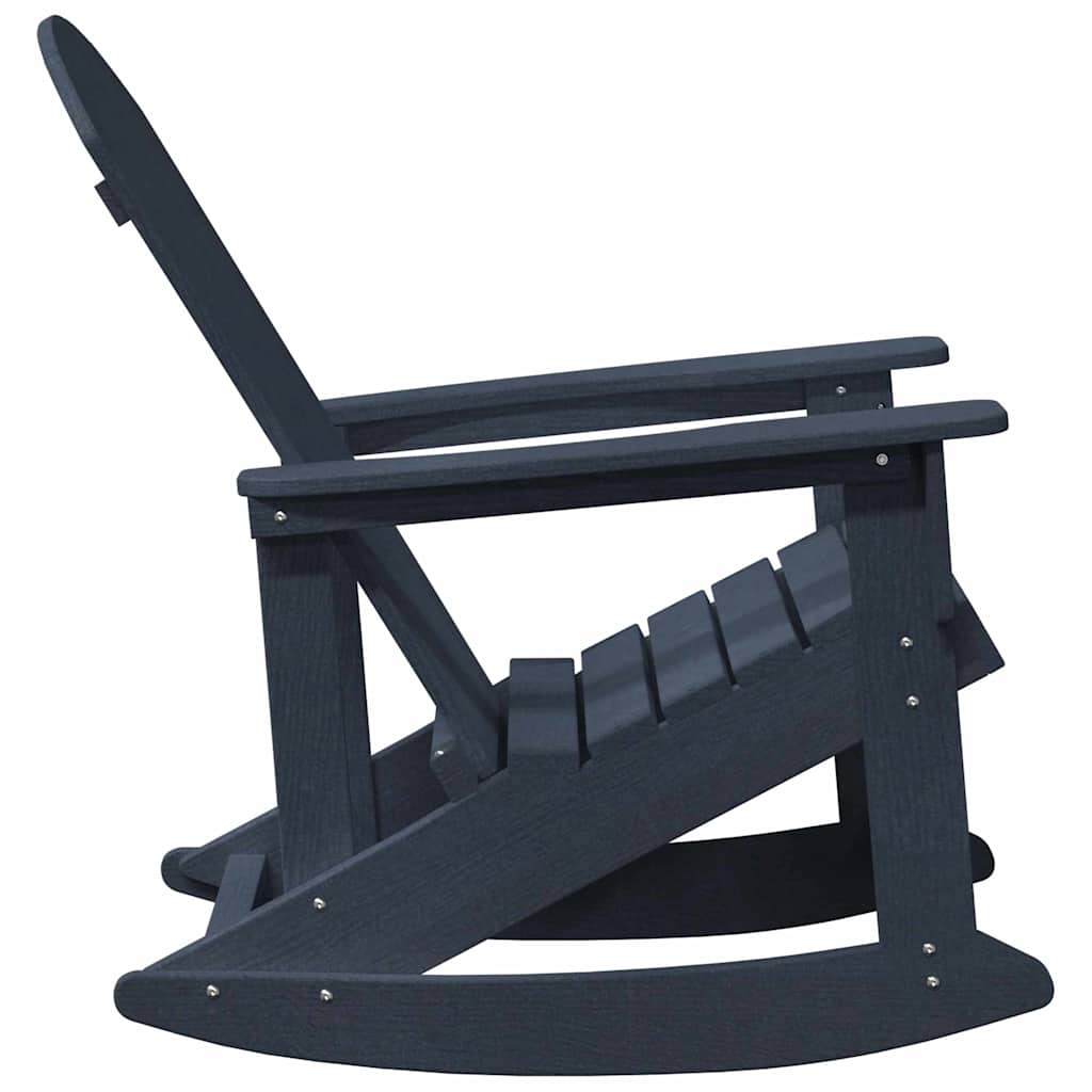 Adirondack ljuljačka Mornarsko plava 92 x 73,5 x 92 cm HDPE