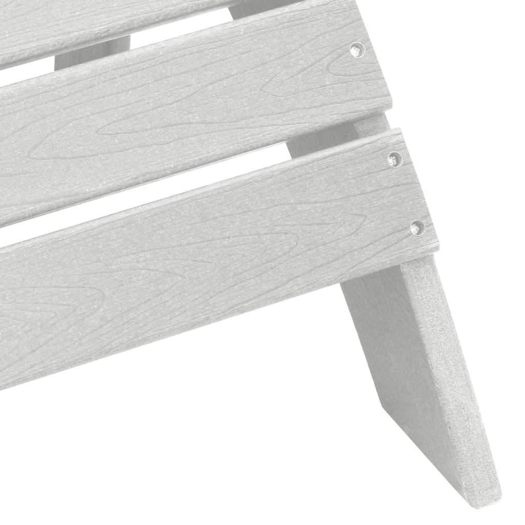 Adirondack stolica Bijelo 82 x 74 x 92 cm HDPE