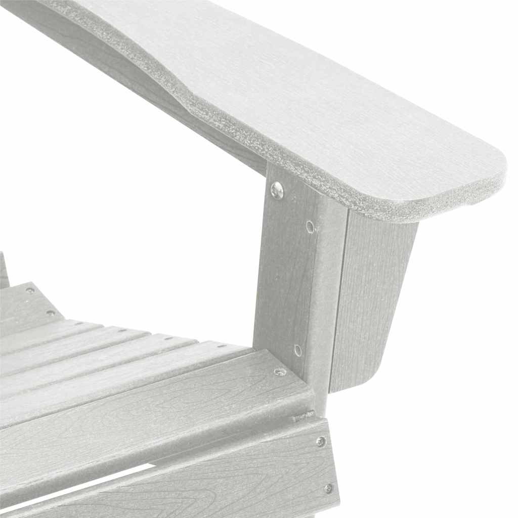 Adirondack stolica Bijelo 82 x 74 x 92 cm HDPE
