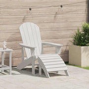 Adirondack stolica Bijelo 82 x 74 x 92 cm HDPE