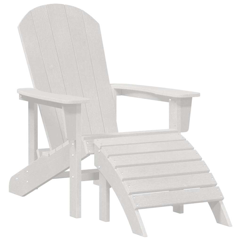Adirondack stolica Bijelo 82 x 74 x 92 cm HDPE