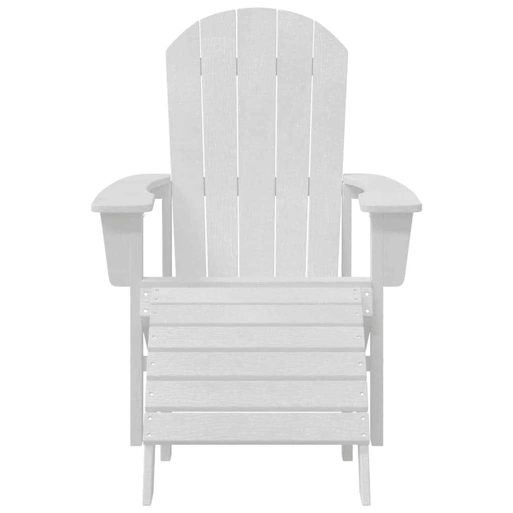 Adirondack stolica Bijelo 82 x 74 x 92 cm HDPE