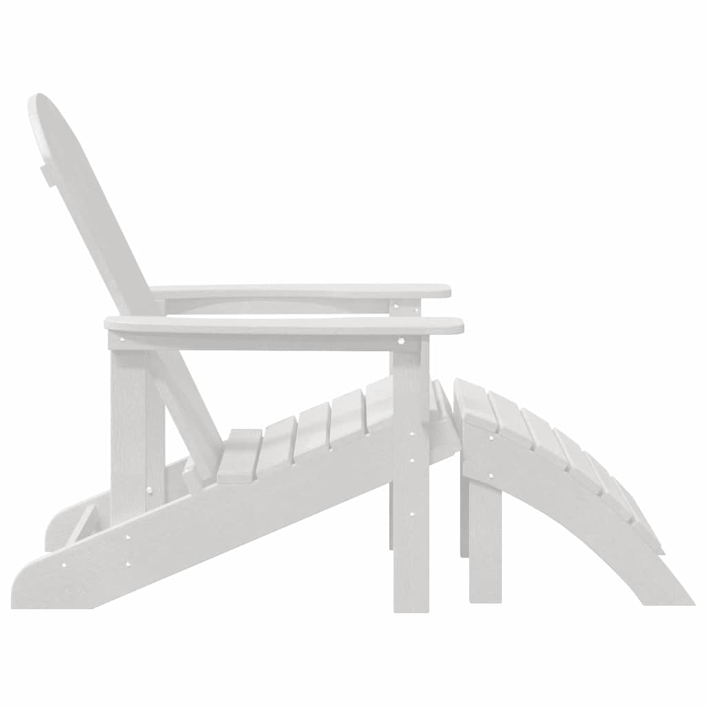 Adirondack stolica Bijelo 82 x 74 x 92 cm HDPE