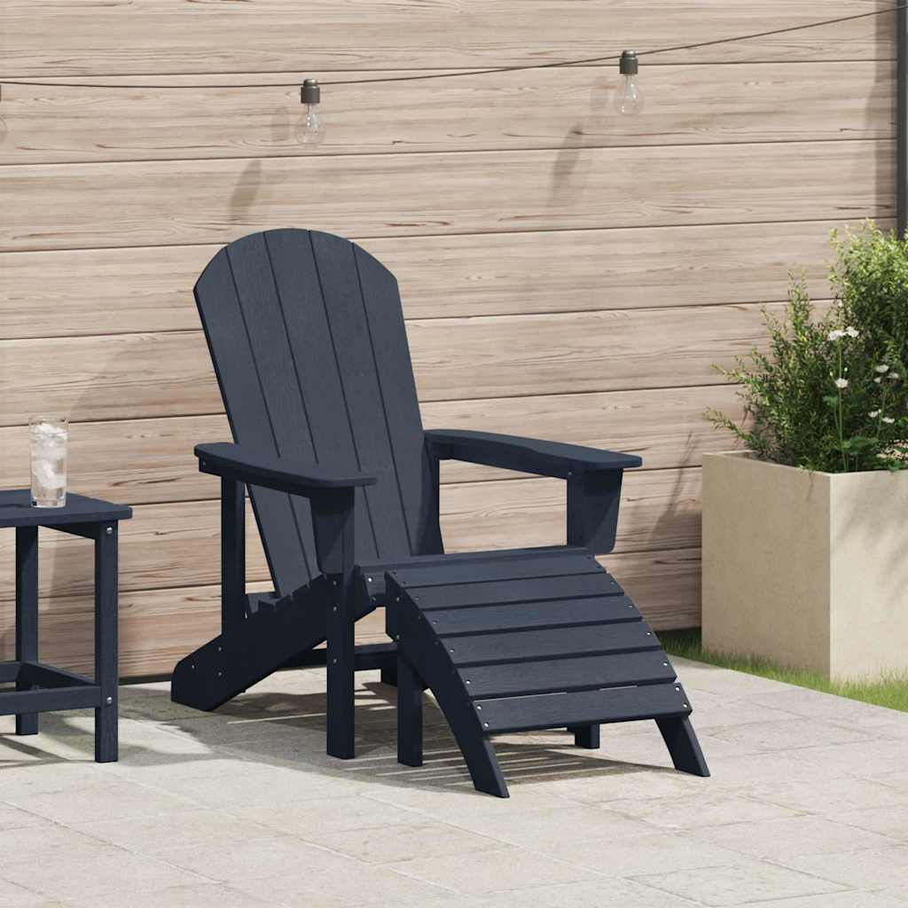 Adirondack stolica Mornarsko plava 82 x 74 x 92 cm HDPE