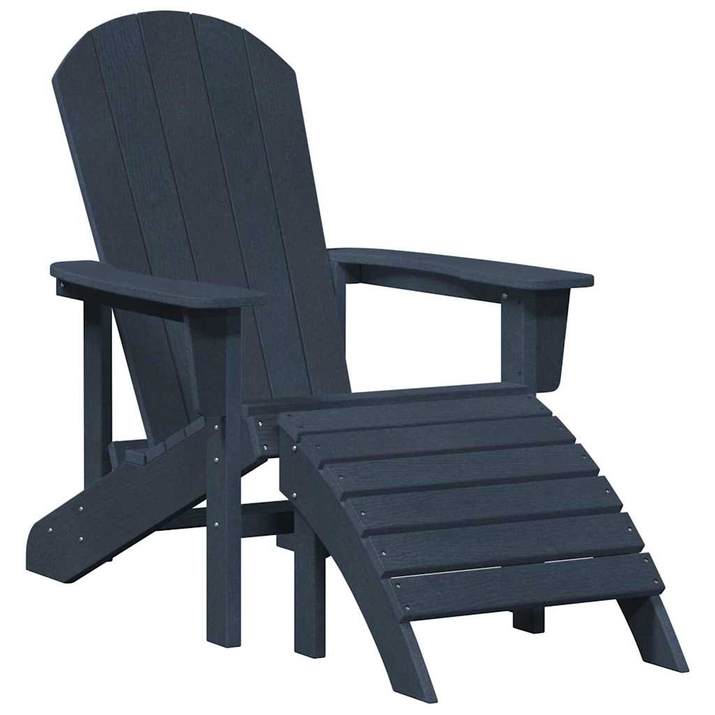 Adirondack stolica Mornarsko plava 82 x 74 x 92 cm HDPE