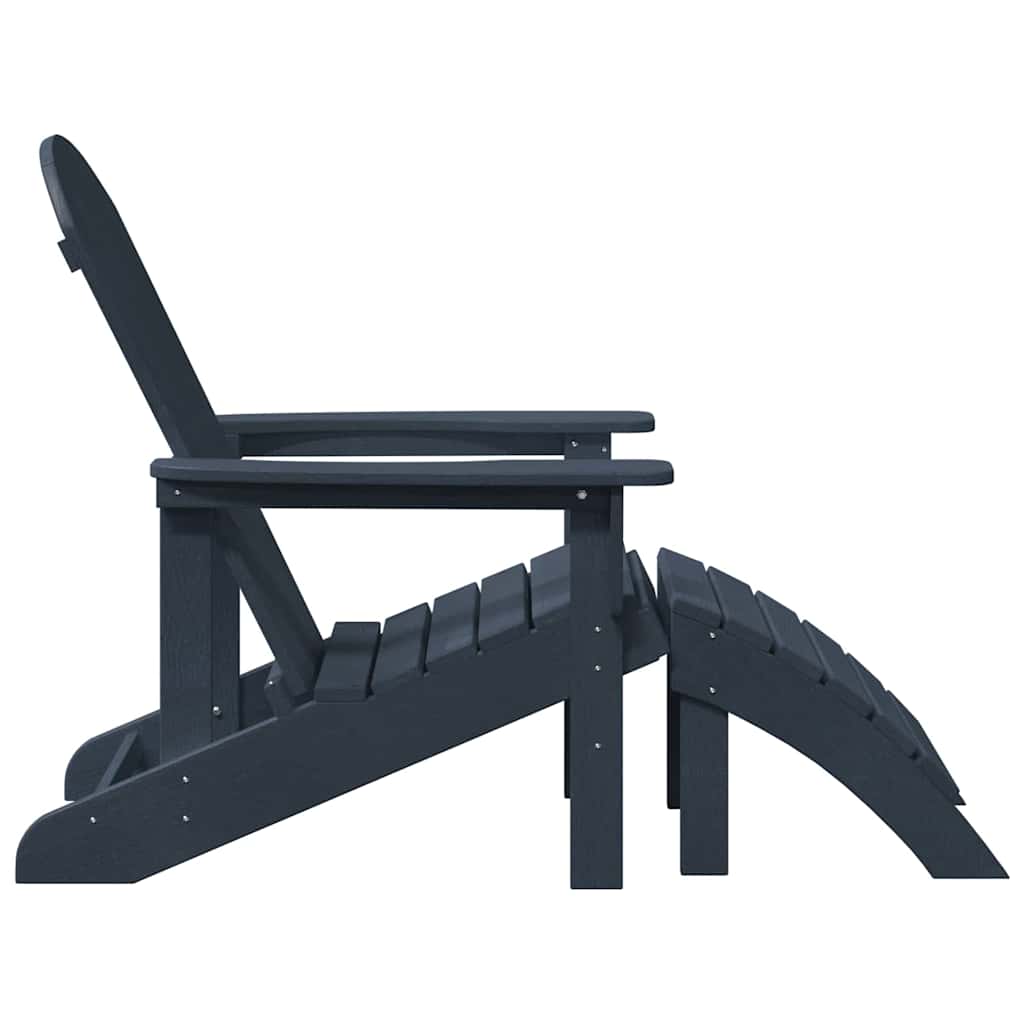 Adirondack stolica Mornarsko plava 82 x 74 x 92 cm HDPE