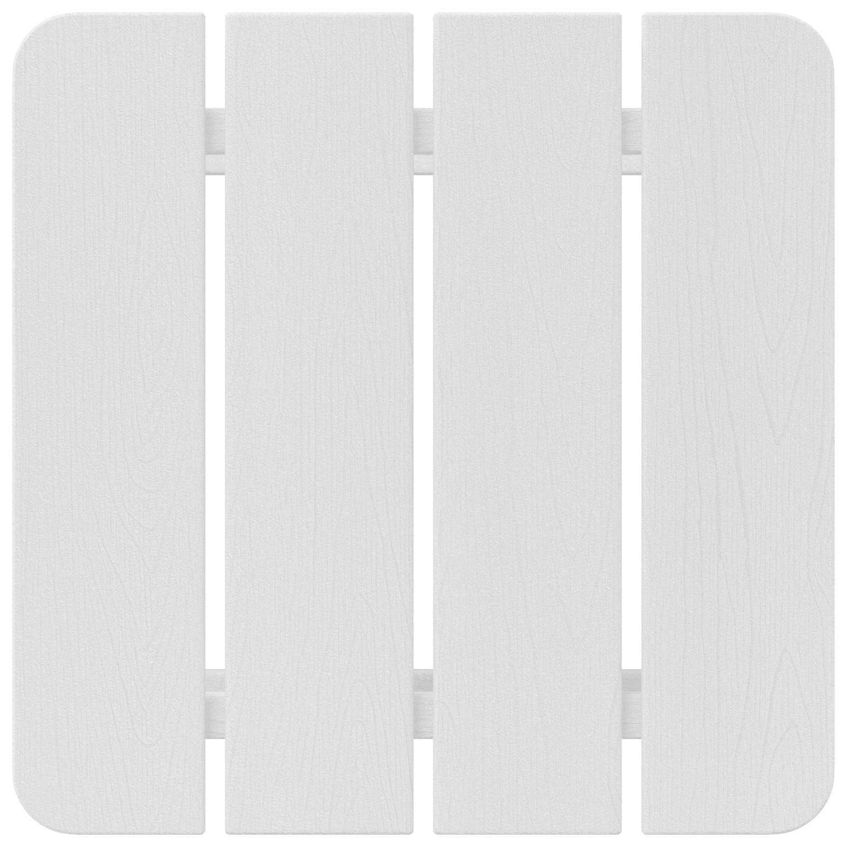 Bocni stol Bijelo 38 x 38 x 46 cm Polietilen
