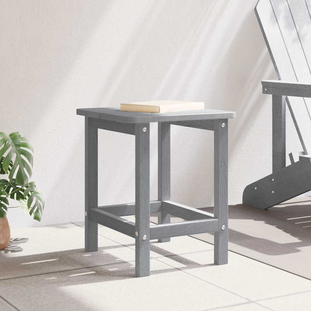 Bocni stol Svijetlo siva 38 x 38 x 46 cm Polietilen