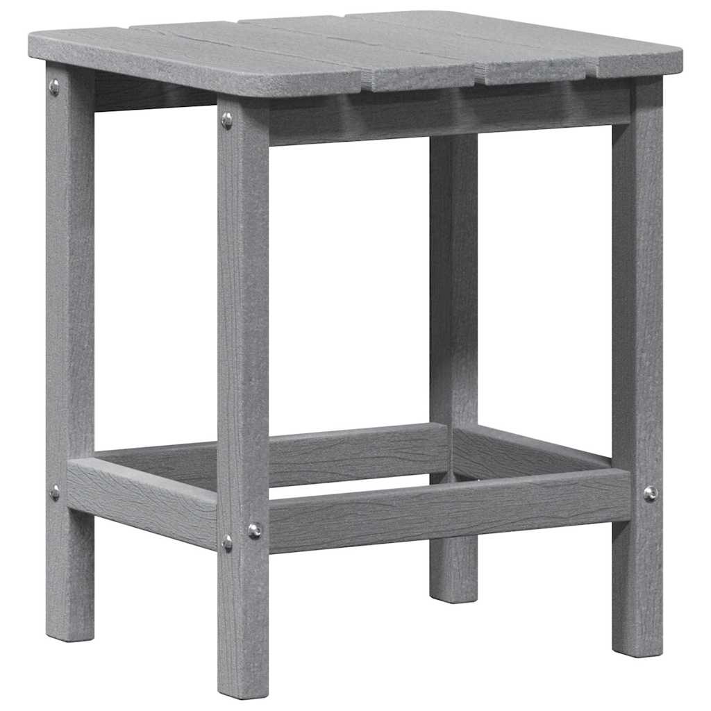 Bocni stol Svijetlo siva 38 x 38 x 46 cm Polietilen