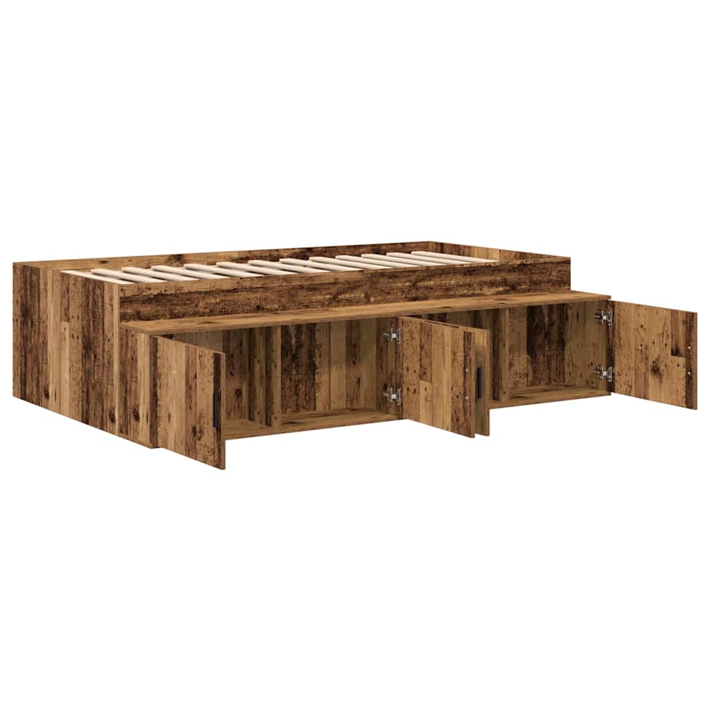 Krevetna konstrukcija Staro drvo 70 x 190 cm Konstruirano drvo