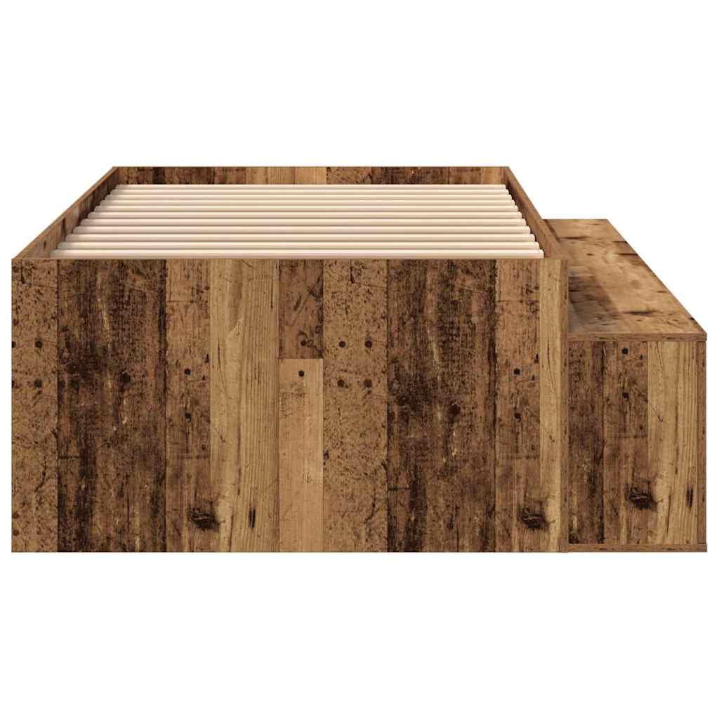 Krevetna konstrukcija Staro drvo 70 x 190 cm Konstruirano drvo