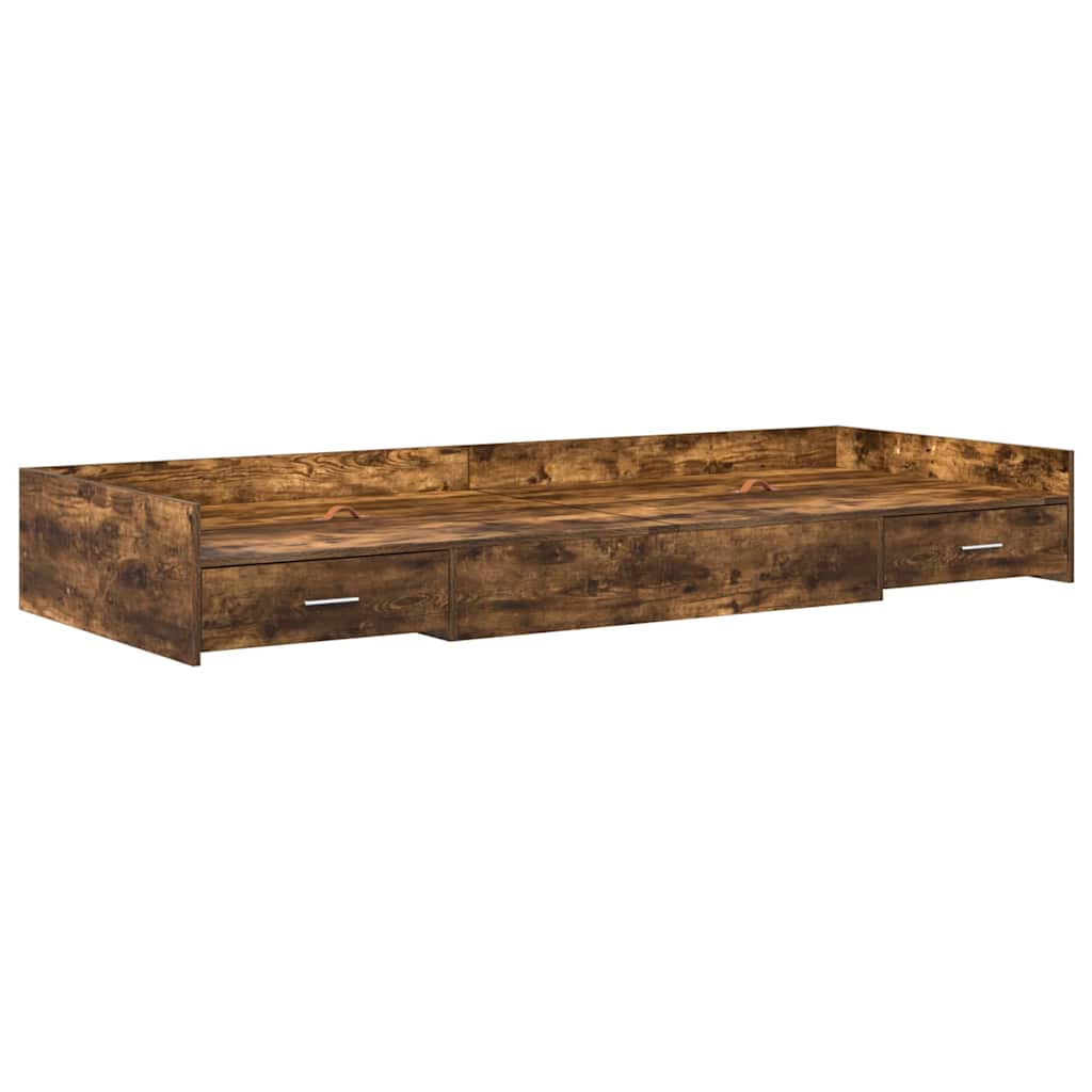 Krevetna konstrukcija Staro drvo 75 x 190 cm Konstruirano drvo