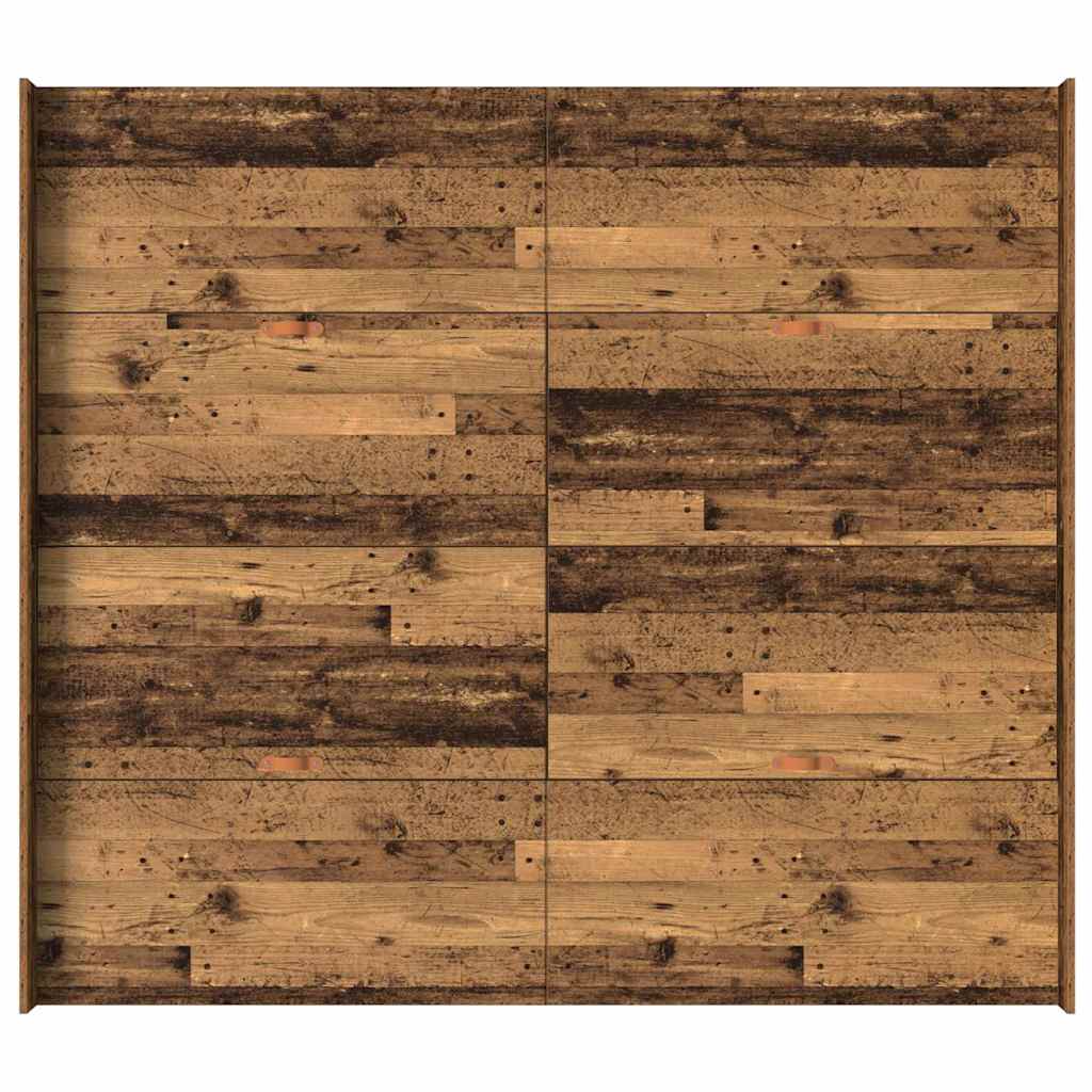 Krevet s ladicama Staro drvo 180 x 200 cm Konstruirano drvo