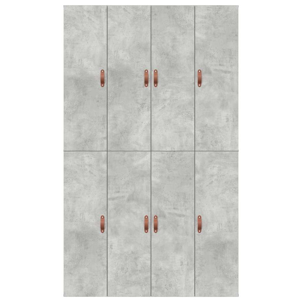 Krevet s ladicama Betonski sivi 120 x 200 cm Konstruirano drvo