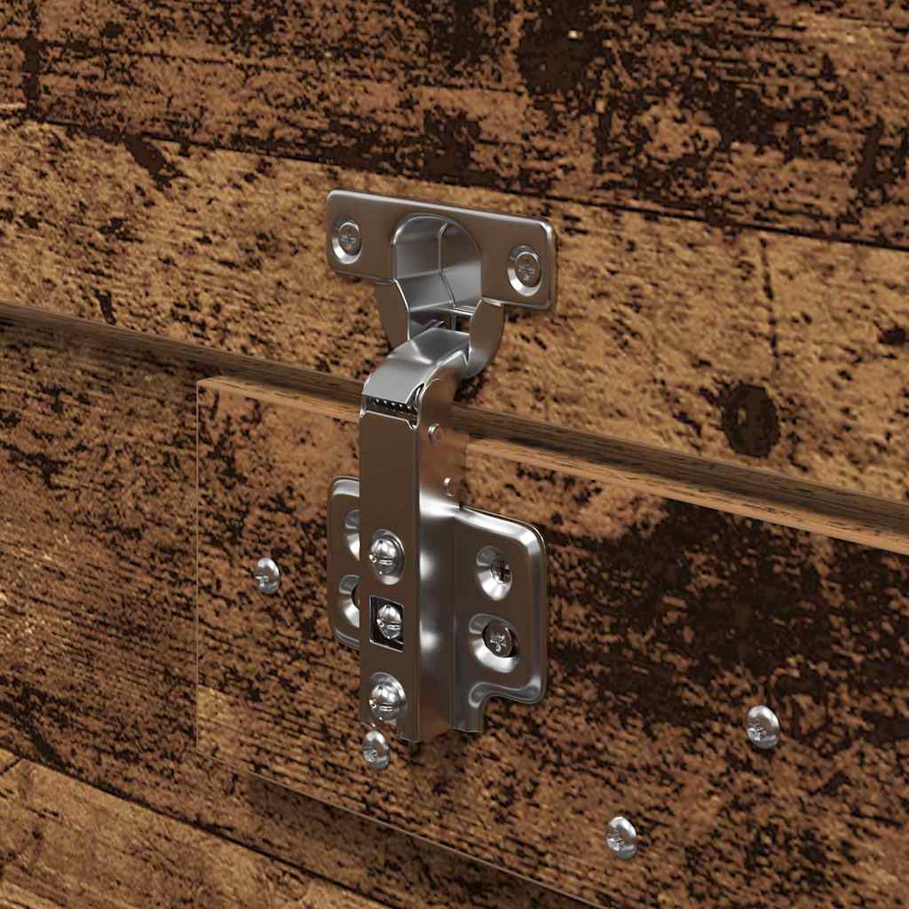 Krevet s ladicama Staro drvo 120 x 200 cm Konstruirano drvo