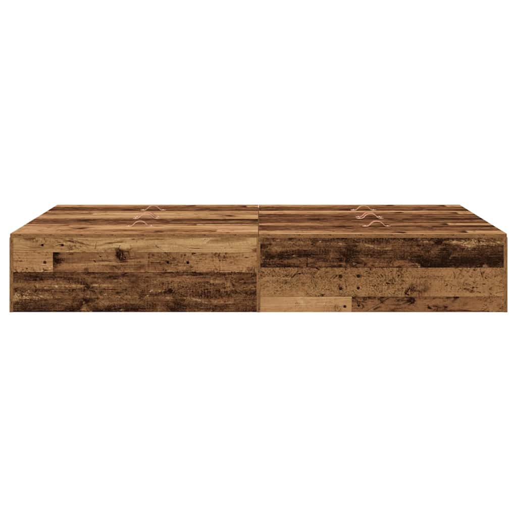 Krevet s ladicama Staro drvo 120 x 200 cm Konstruirano drvo