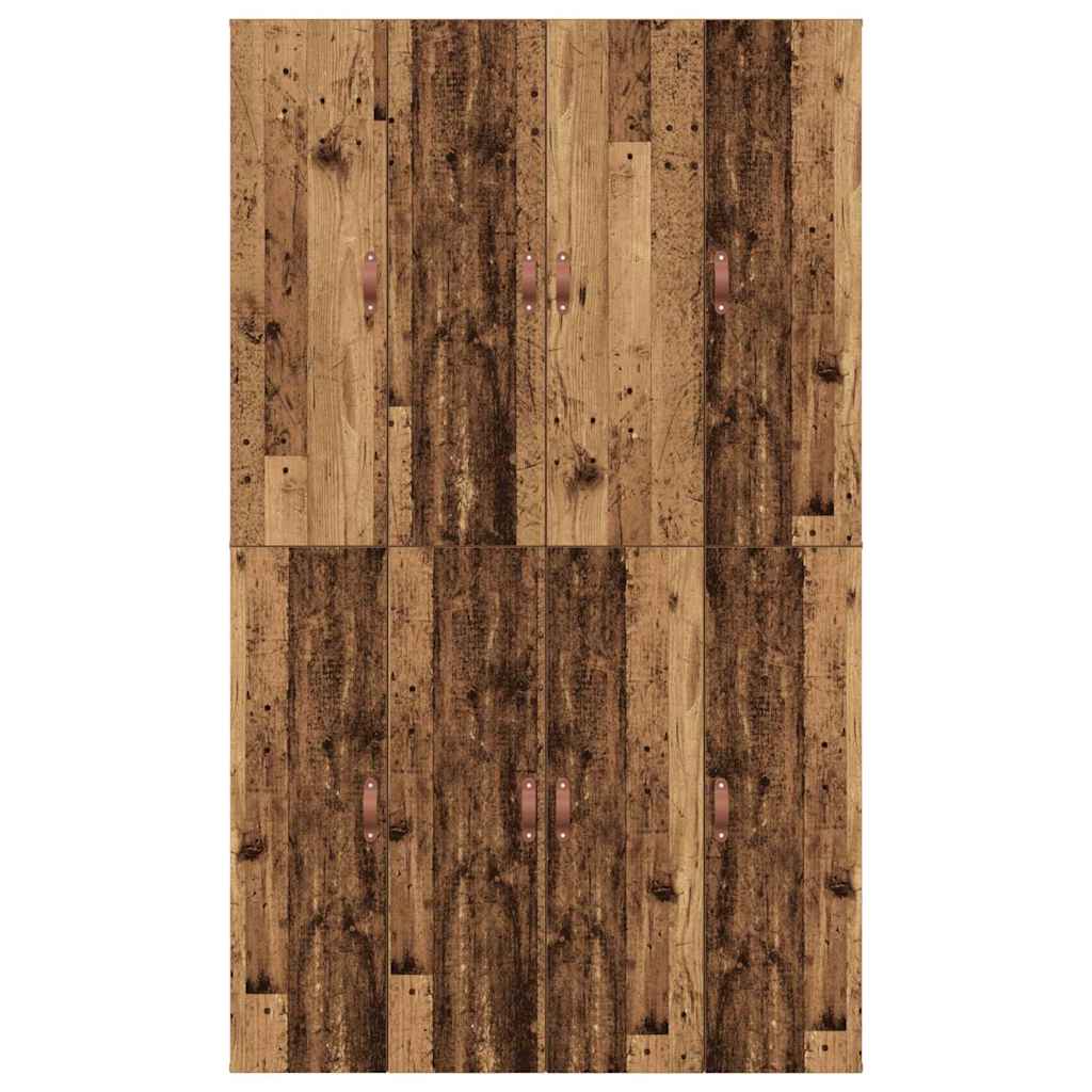 Krevet s ladicama Staro drvo 120 x 200 cm Konstruirano drvo
