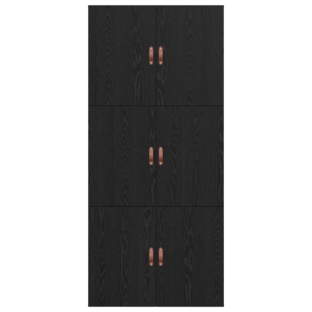 Krevet s ladicama Crni hrast 70 x 190 cm Konstruirano drvo