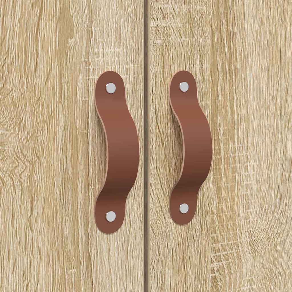 Krevet s ladicama Sonoma hrast 140 x 190 cm Konstruirano drvo