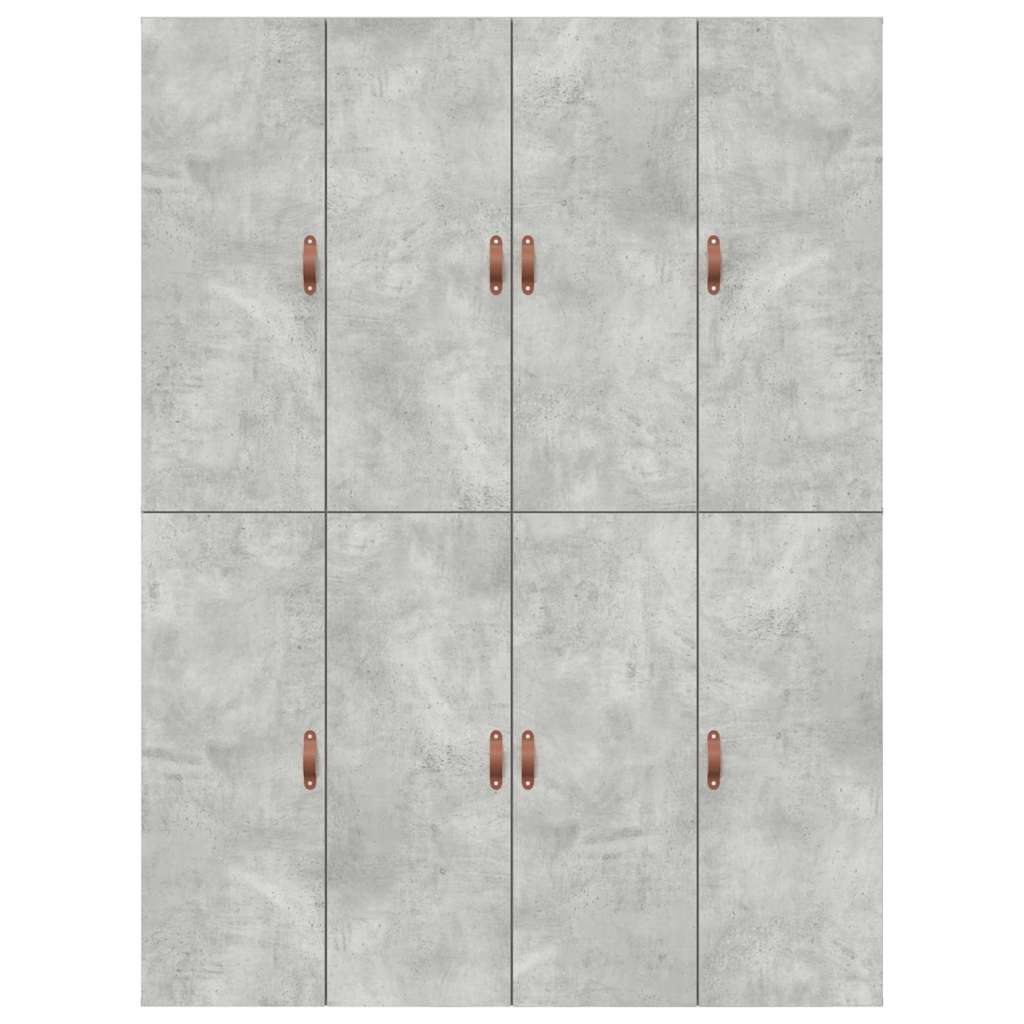 Krevet s ladicama Betonski sivi 140 x 190 cm Konstruirano drvo
