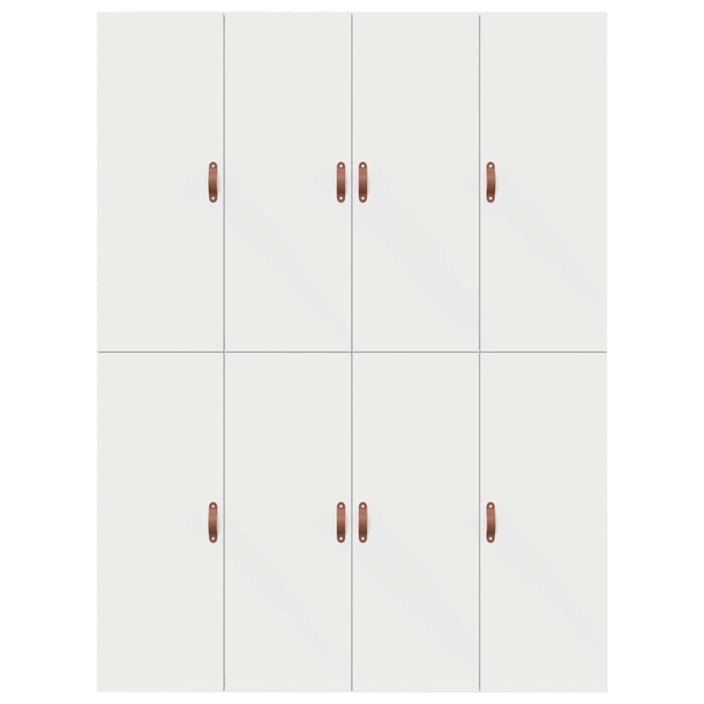 Krevet s ladicama Bijelo 135 x 190 cm Konstruirano drvo